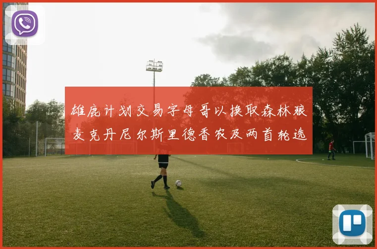 雄鹿计划交易字母哥以换取森林狼麦克丹尼尔斯里德香农及两首轮选秀权